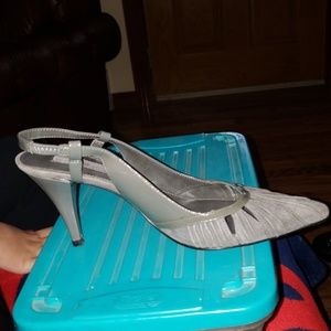 Grey High Heels